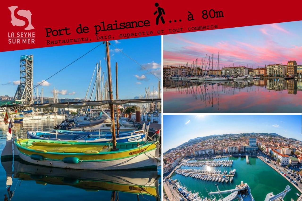 L'Aparte H24,Cosy,Port,Plage,Wifi,Netflix La Seyne-sur-Mer Exteriör bild